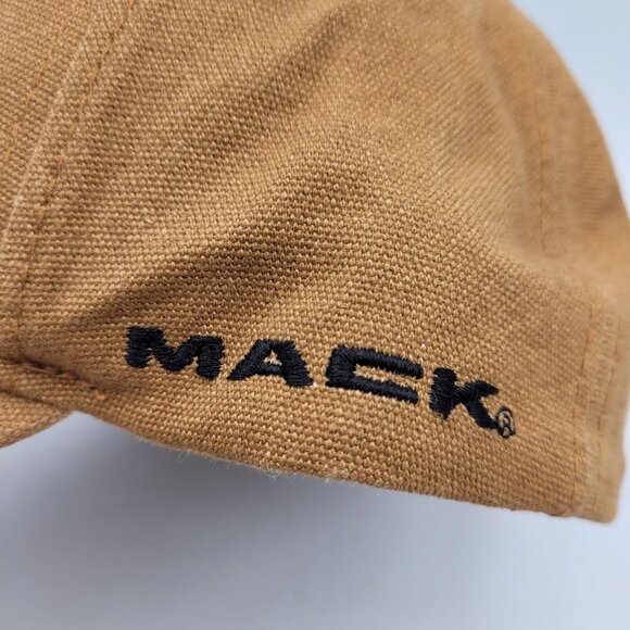 H3 Headwear MACK Truck Bulldog Embroidered Canvas Snap Back Hat Men's Cap One Sz - Picture 5 of 14